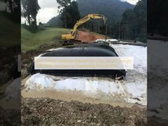 काले/रेत जियोटेक्सटाइल निर्जलीकरण ट्यूब बेहतर निर्जलीकरण प्रदर्शन के लिए तन्य शक्ति 200/200kn