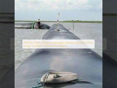 प्रभावी जल निस्पंदन भूटेक्सटाइल निर्जलीकरण ट्यूब 50.5 मीटर लंबाई उत्कृष्ट रासायनिक प्रतिरोध