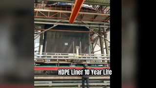 एचडीपीई जियोमेम्ब्रेन लाइनर 10 साल का जीवन