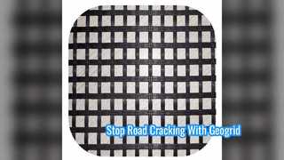 Fiberglass Geogrid for Asphalt Road Reinforcement