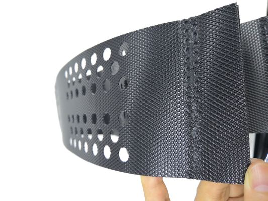 वेल्डिंग स्पेस 330 मिमी एचडीपीई जियोसेल चिकनी बनावट वाली या शहद के छिलके के प्रकार की सतह के साथ जीबी मानक को पूरा करना