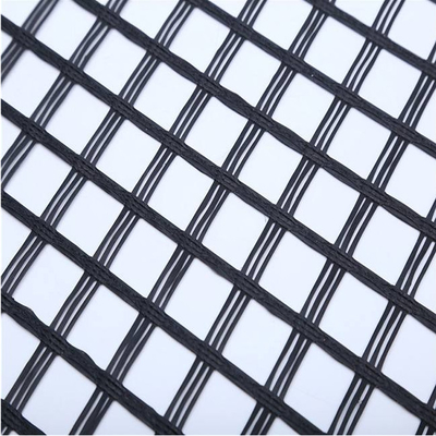 100g/m2-800g/m2 Warp Knitted Fiberglass Geogrids मिट्टी को बनाए रखने वाली संरचनाओं के लिए सबसे अच्छा समाधान