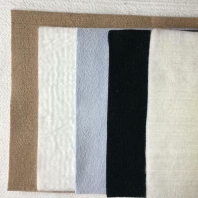 200 ग्राम 250 ग्राम नीडल पंच्ड पॉलिएस्टर नॉन वोवन जियोटेक्सटाइल रिटेनिंग वॉल ड्रेनेज के लिए