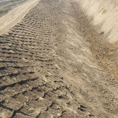 ढलान संरक्षण सेलुलर कारावास प्रणाली के लिए वॉल रिटेनिंग प्लास्टिक जियोसेल