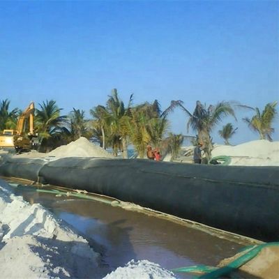 ऊंचाई 1.5m 1.8m 2.0m 2.5m में 0.4mm डीवाटरिंग ट्यूब का खुला आकार, पर्यावरण और निर्माण जल नियंत्रण के लिए उपयुक्त
