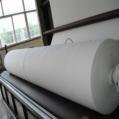 150-50kn बुना भू टेक्सटाइल कपड़ा 320gsm उच्च शक्ति प्रबलित