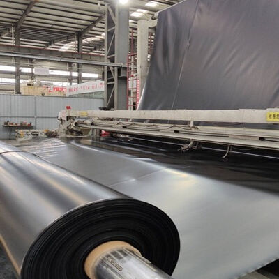 एचडीपीई/एलडीपीई/ईवीए एचडीपीई जियोमेम्ब्रेन लाइनर, बांध और तालाब लाइनिंग के लिए जलरोधक और उम्र बढ़ने के प्रतिरोध के साथ